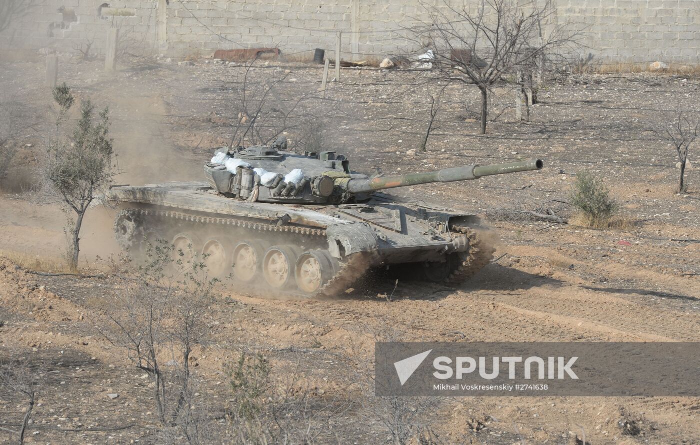 Syrian Arab Army's special operation in Douma, a Damascus suburb