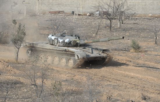 Syrian Arab Army's special operation in Douma, a Damascus suburb