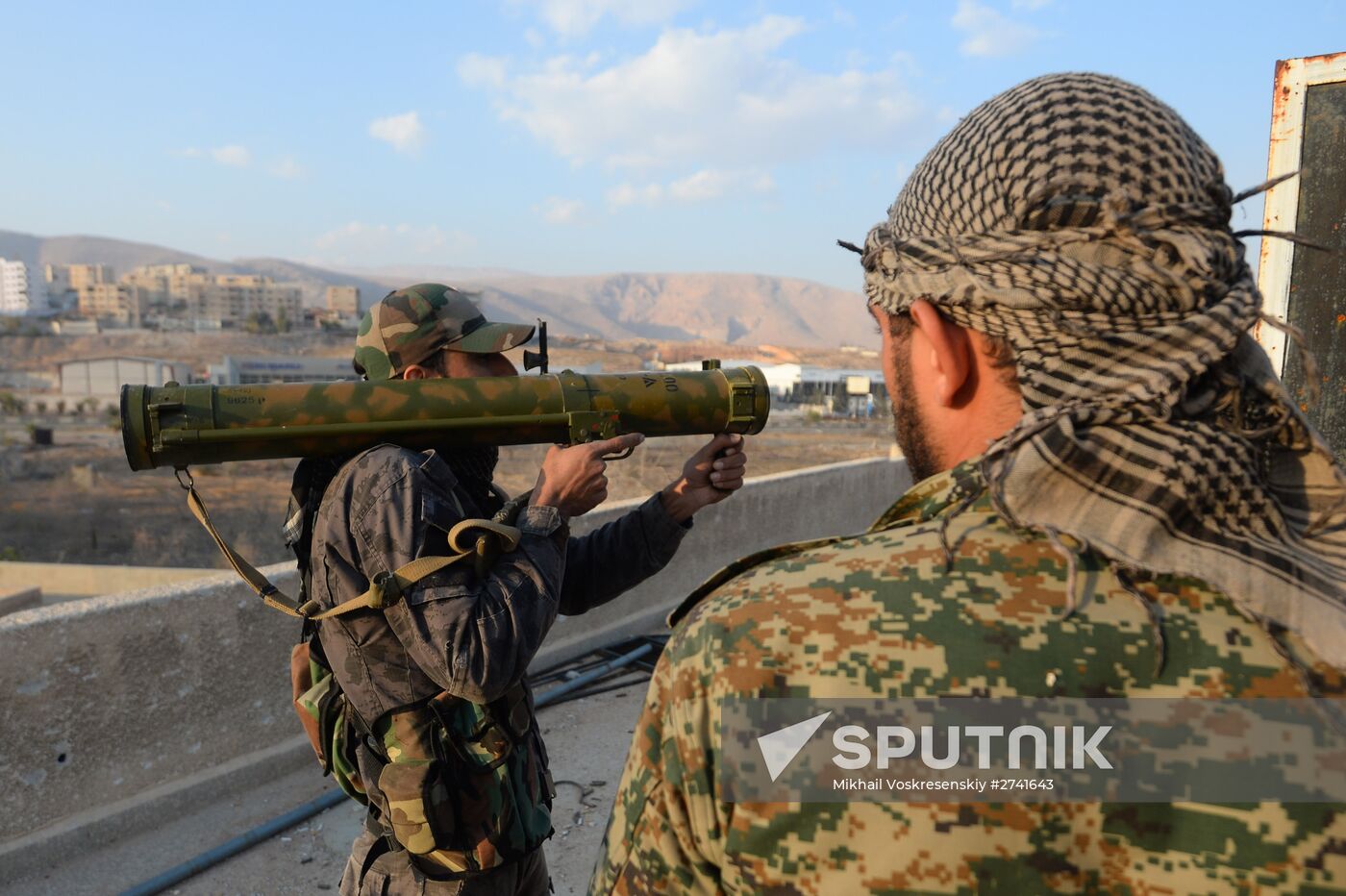 Syrian Arab Army's special operation in Douma, a Damascus suburb