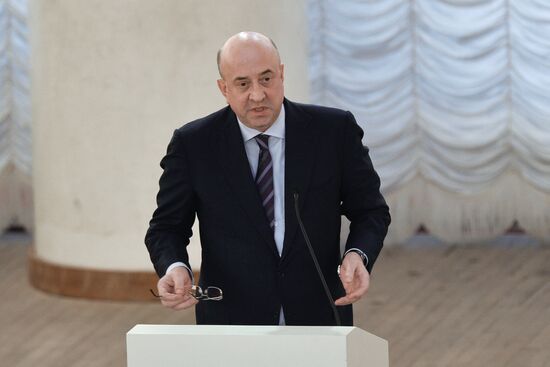 Joint meeting the the State Duma and Federation Council