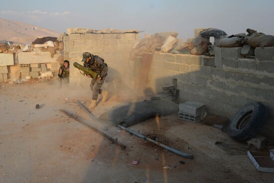 Syrian Arab Army's special operation in Douma, a Damascus suburb