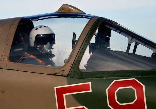 Tactical flight training at Chernigovka airfield, Primorye Territory