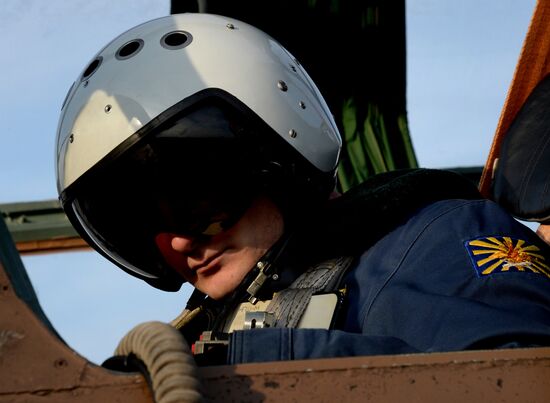 Tactical flight training at Chernigovka airfield, Primorye Territory