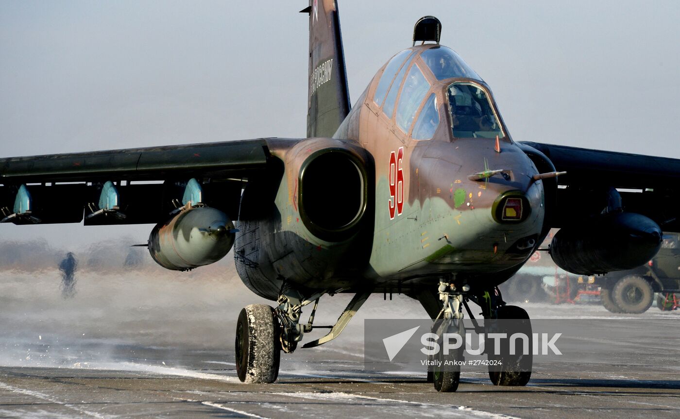 Tactical flight training at Chernigovka airfield, Primorye Territory