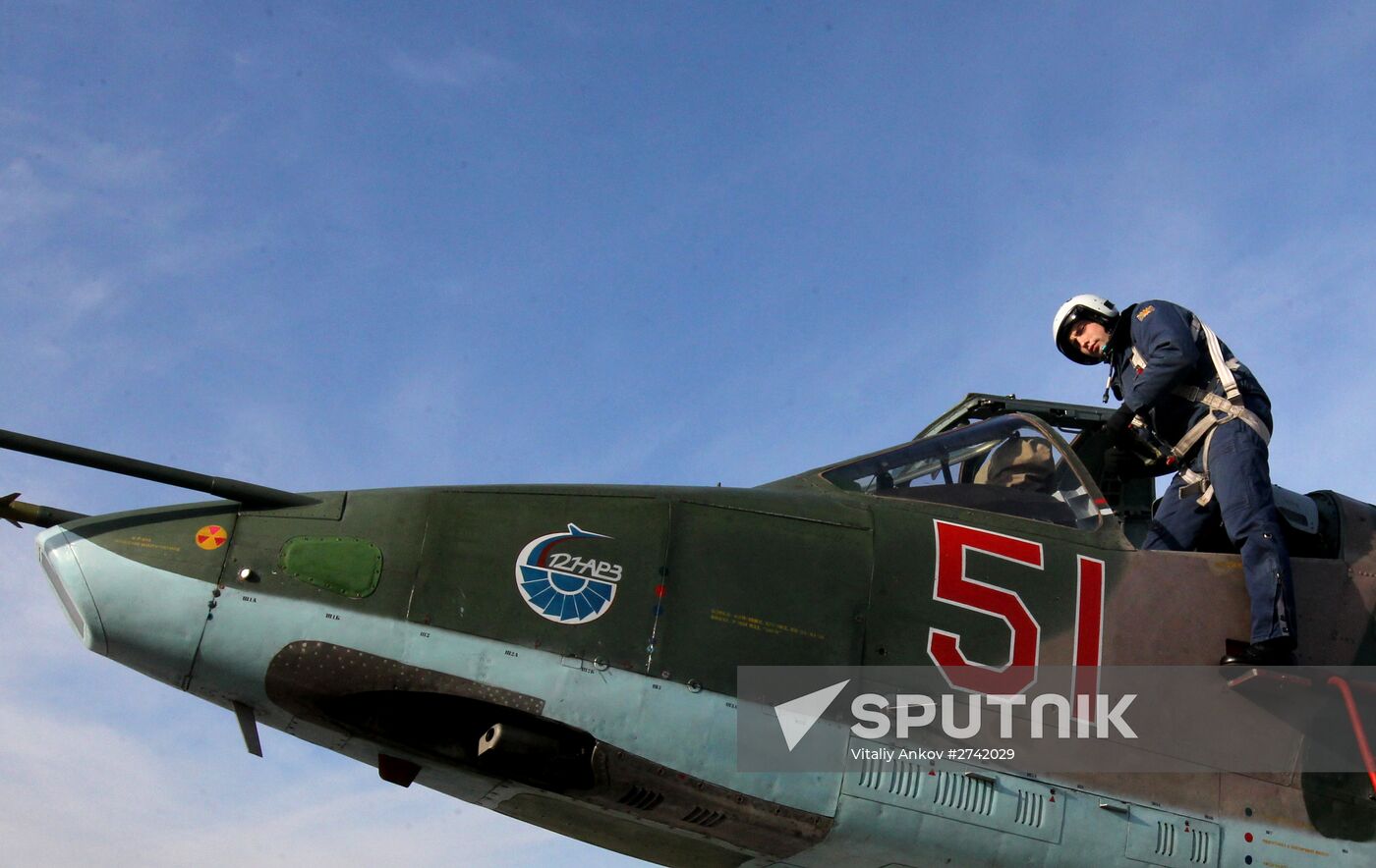 Tactical flight training at Chernigovka airfield, Primorye Territory