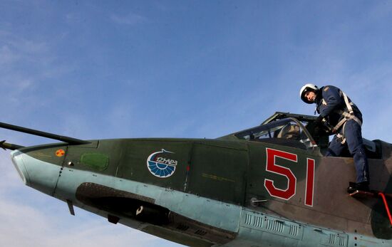 Tactical flight training at Chernigovka airfield, Primorye Territory