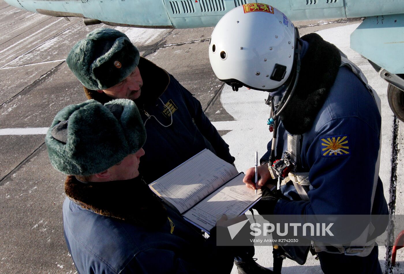 Tactical flight training at Chernigovka airfield, Primorye Territory