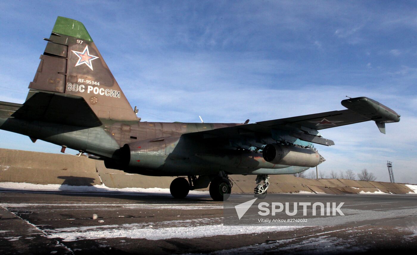 Tactical flight training at Chernigovka airfield, Primorye Territory