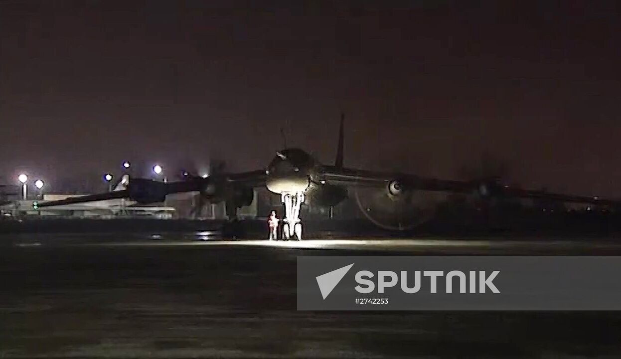 Russian Air Force's long-range aircraft hit ISIS targets in Syria