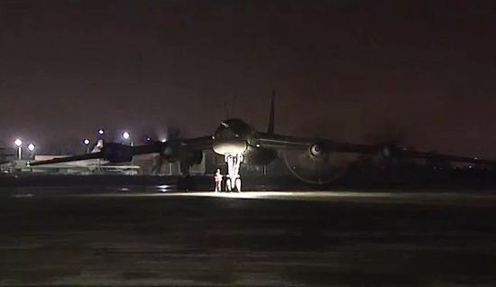 Russian Air Force's long-range aircraft hit ISIS targets in Syria