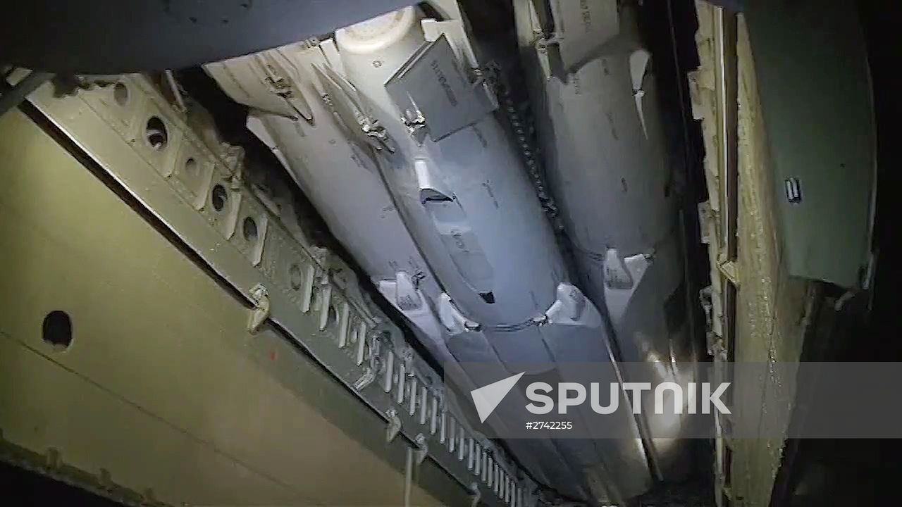 Russian Air Force's long-range aircraft hit ISIS targets in Syria