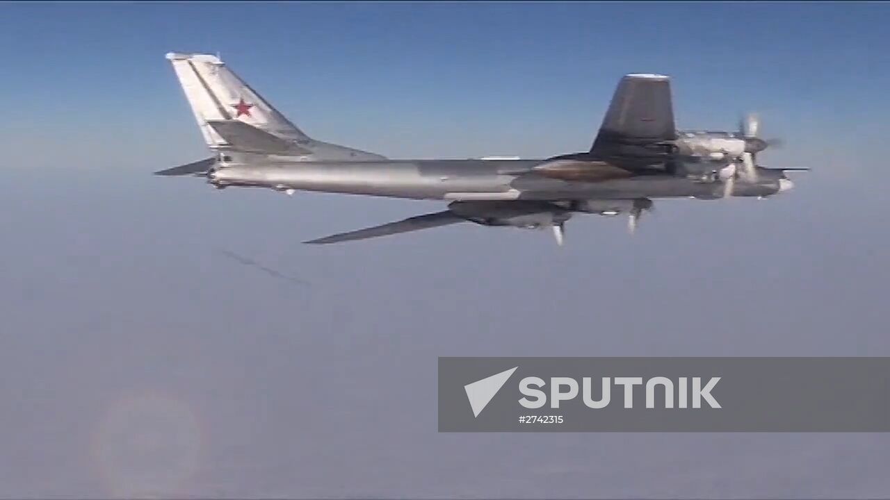 Russian Air Force's long-range aircraft hit ISIS targets in Syria