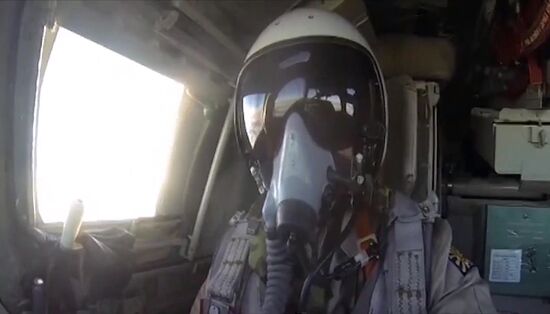 Russian Air Force's long-range aircraft hit ISIS targets in Syria