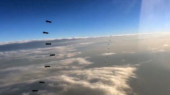 Russian Air Force's long-range aircraft hit ISIS targets in Syria