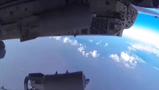 Russian Air Force's long-range aircraft hit ISIS targets in Syria