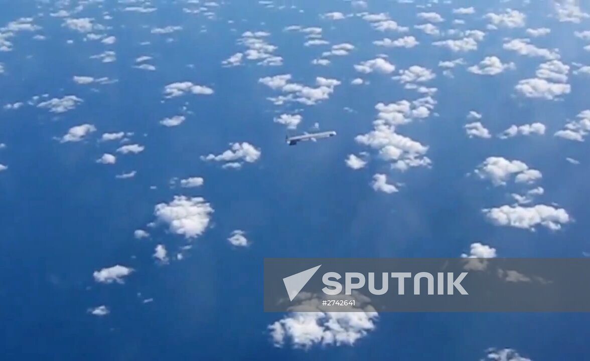Russian Air Force's long-range aircraft hit ISIS targets in Syria