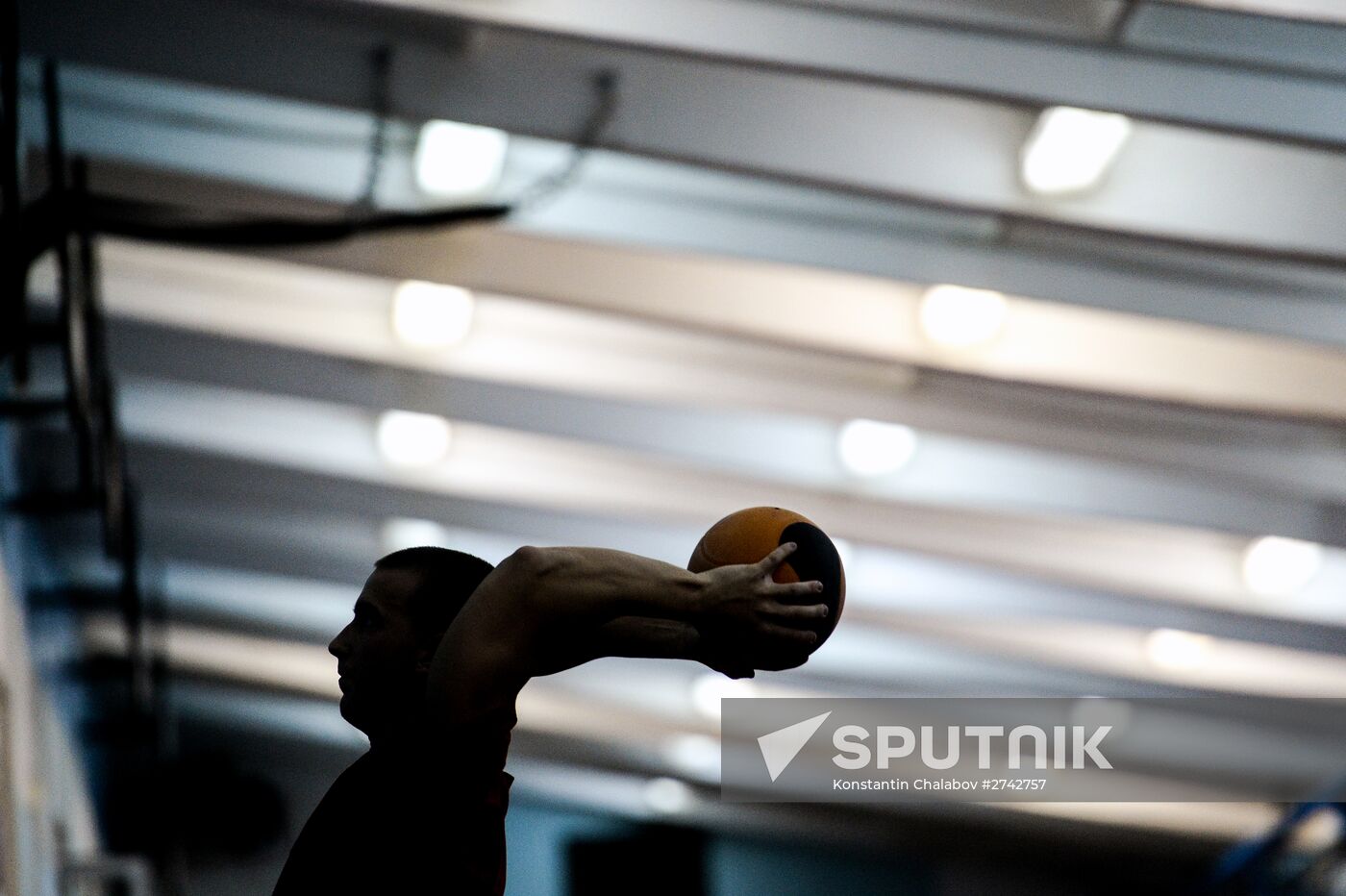 Track and field training in Veliky Novgorod