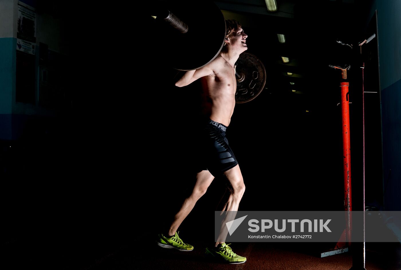 Track and field training in Veliky Novgorod