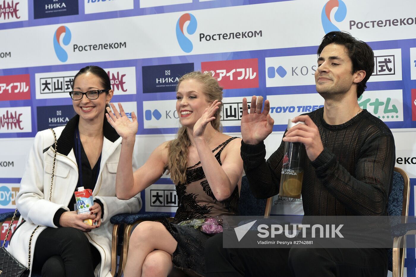 ISU Grand Prix of Figure Skating. Rostelecom Cup. Ice dance. Free skating