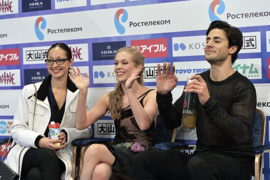 ISU Grand Prix of Figure Skating. Rostelecom Cup. Ice dance. Free skating