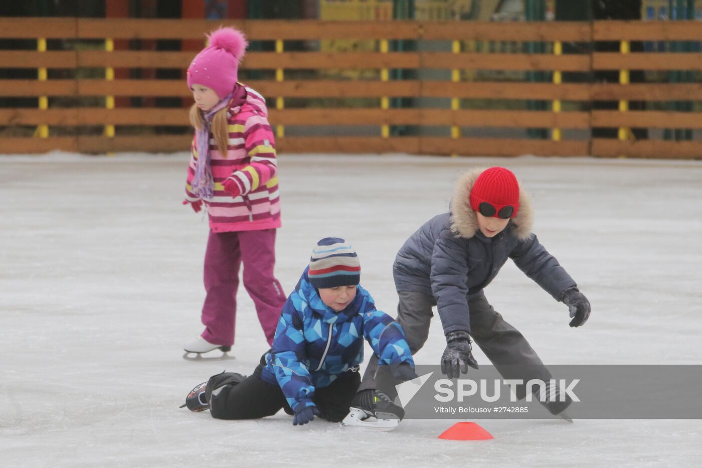 Moscow parks kick off winter season