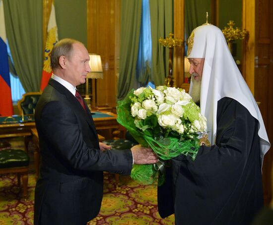 President Putin meets with Patriarch Kirill