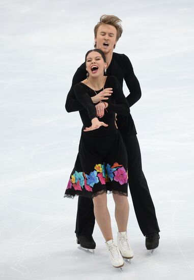 ISU Grand Prix of Figure Skating. Rostelecom Cup. Ice dance. Free skating