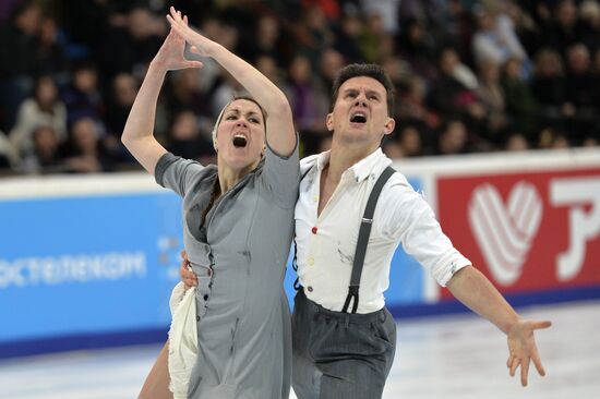 ISU Grand Prix of Figure Skating. Rostelecom Cup. Ice dance. Free skating