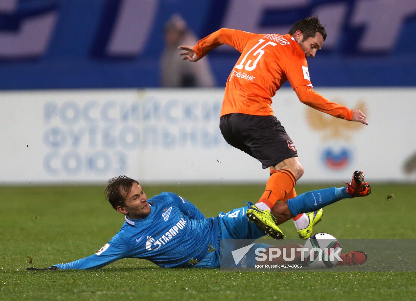 Football. RFPL. Zenit vs. Ural