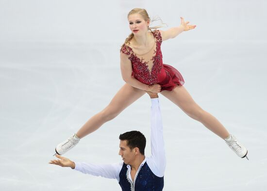 ISU Grand Prix of Figure Skating. Rostelecom Cup. Pairs. Free skating