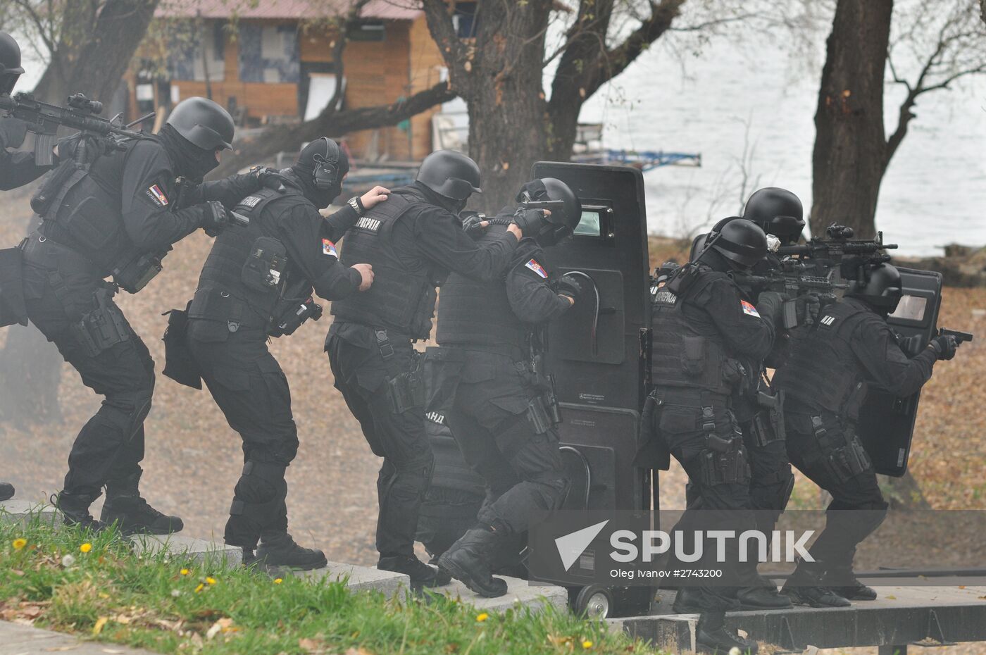 Demonstration performances of counter-terrorism units of Serbian Ministries of Interior and Defense, and special services
