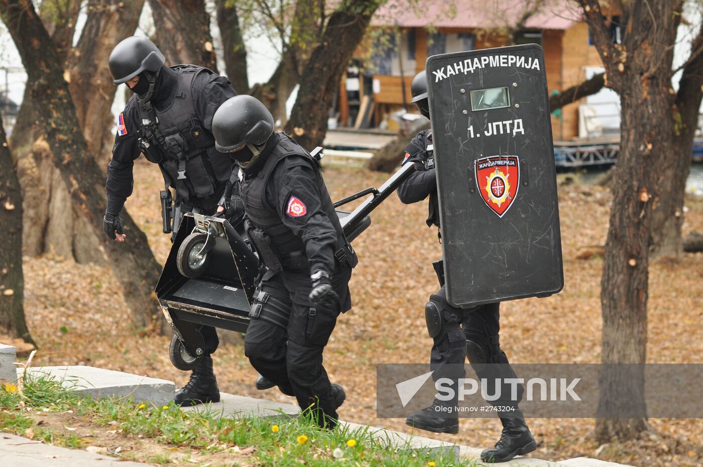 Demonstration performances of counter-terrorism units of Serbian Ministries of Interior and Defense, and special services