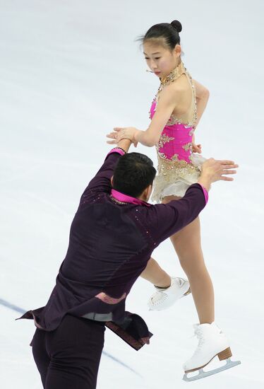 ISU Grand Prix of Figure Skating. Rostelecom Cup. Pairs. Free skating