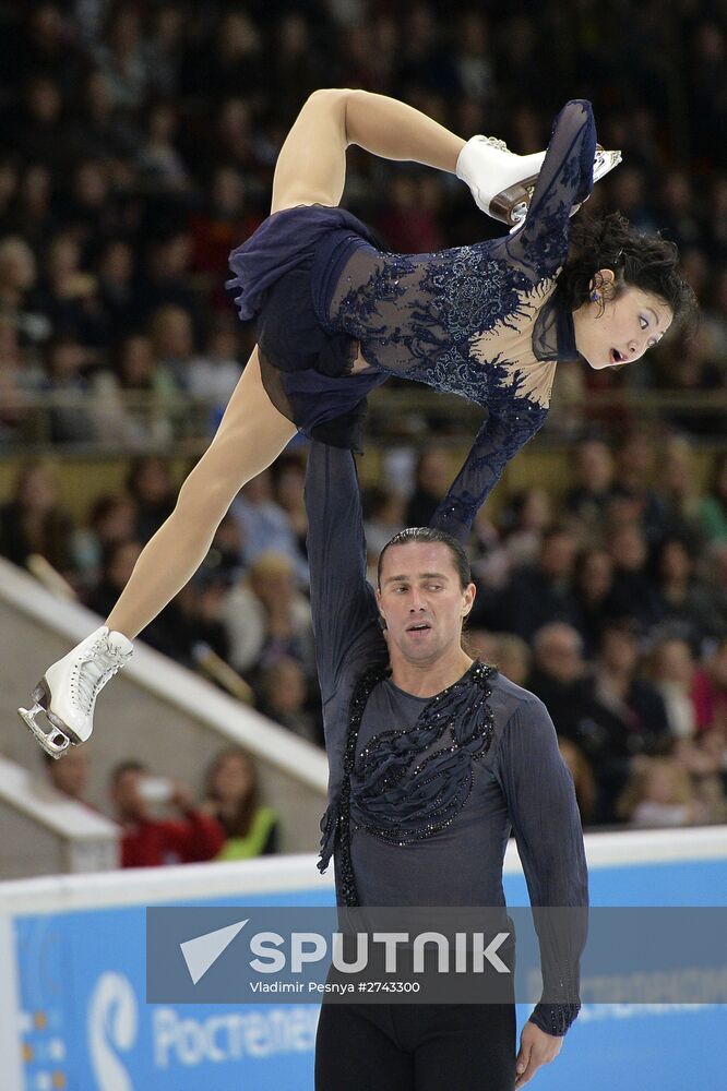 ISU Grand Prix of Figure Skating. Rostelecom Cup. Pairs. Free skating