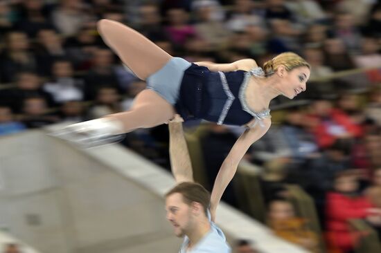 ISU Grand Prix of Figure Skating. Rostelecom Cup. Pairs. Free skating