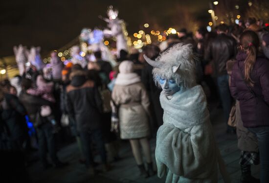 Moscow parks kick off winter season