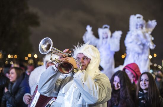 Moscow parks kick off winter season