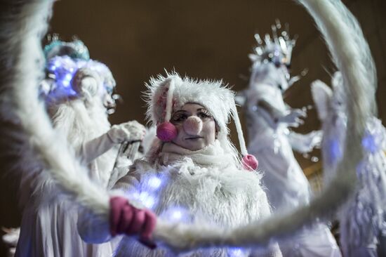 Moscow parks kick off winter season