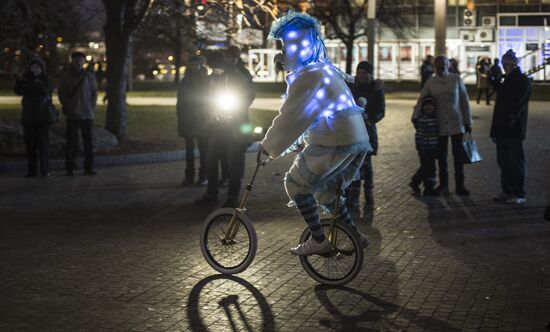 Moscow parks kick off winter season
