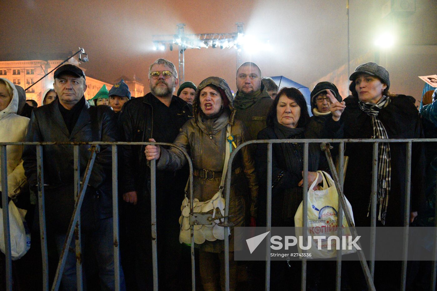 Anniversary of Maidan in Kiev