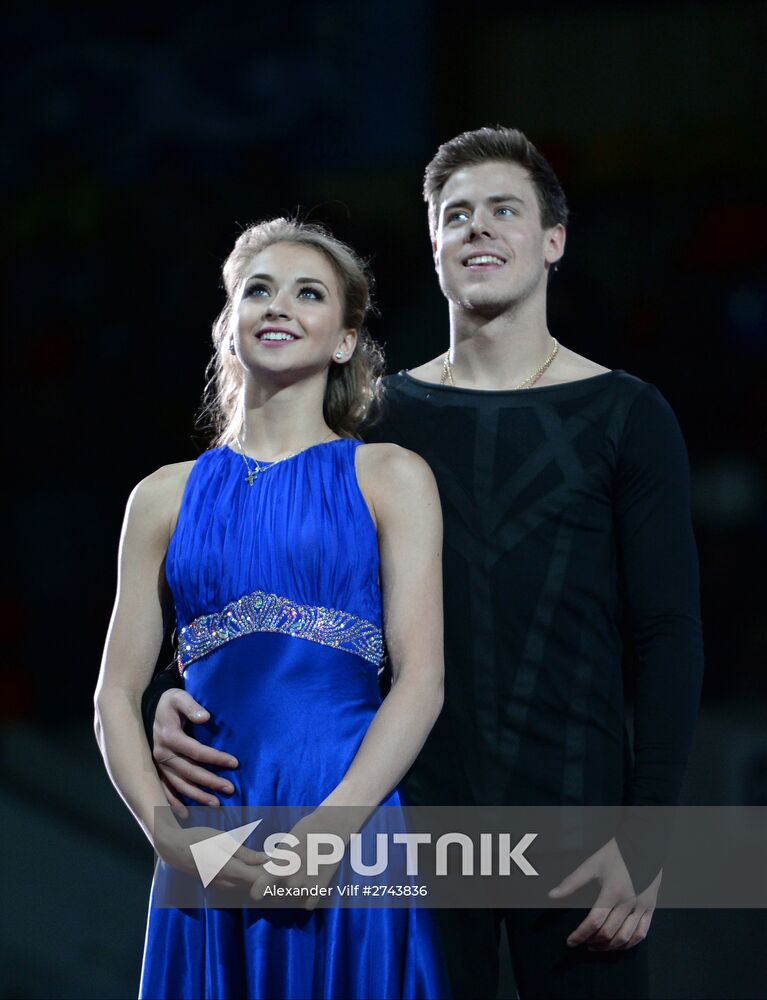 ISU Grand Prix of Figure Skating. Rostelecom Cup. Awards Ceremony.