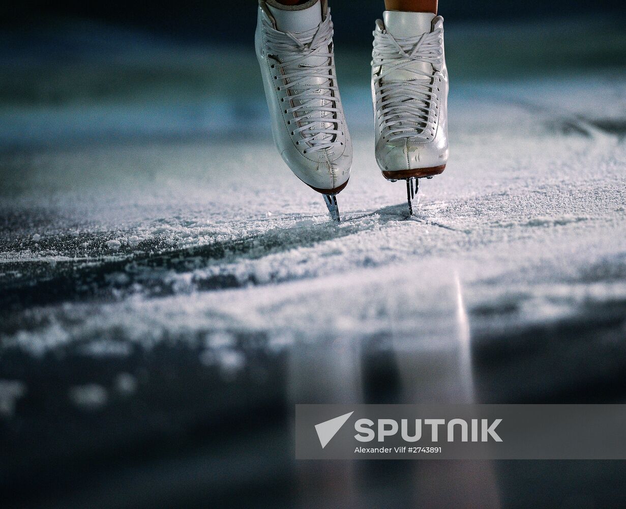 ISU Grand Prix of Figure Skating. Rostelecom Cup. Award ceremony