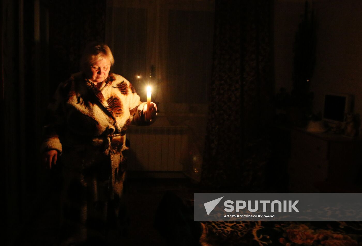 Power outage in Crimea