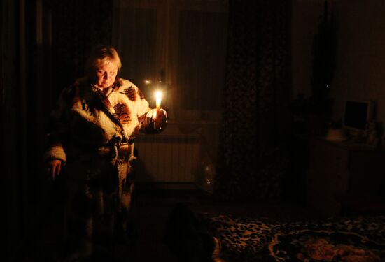 Power outage in Crimea