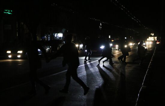 Power outage in Crimea