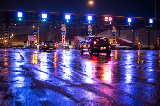 Traffic opens on toll section of M11 Moscow-St. Petersburg highway