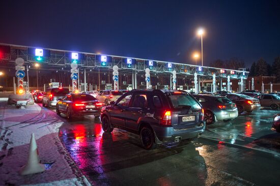 Traffic opens on toll section of M11 Moscow-St. Petersburg highway