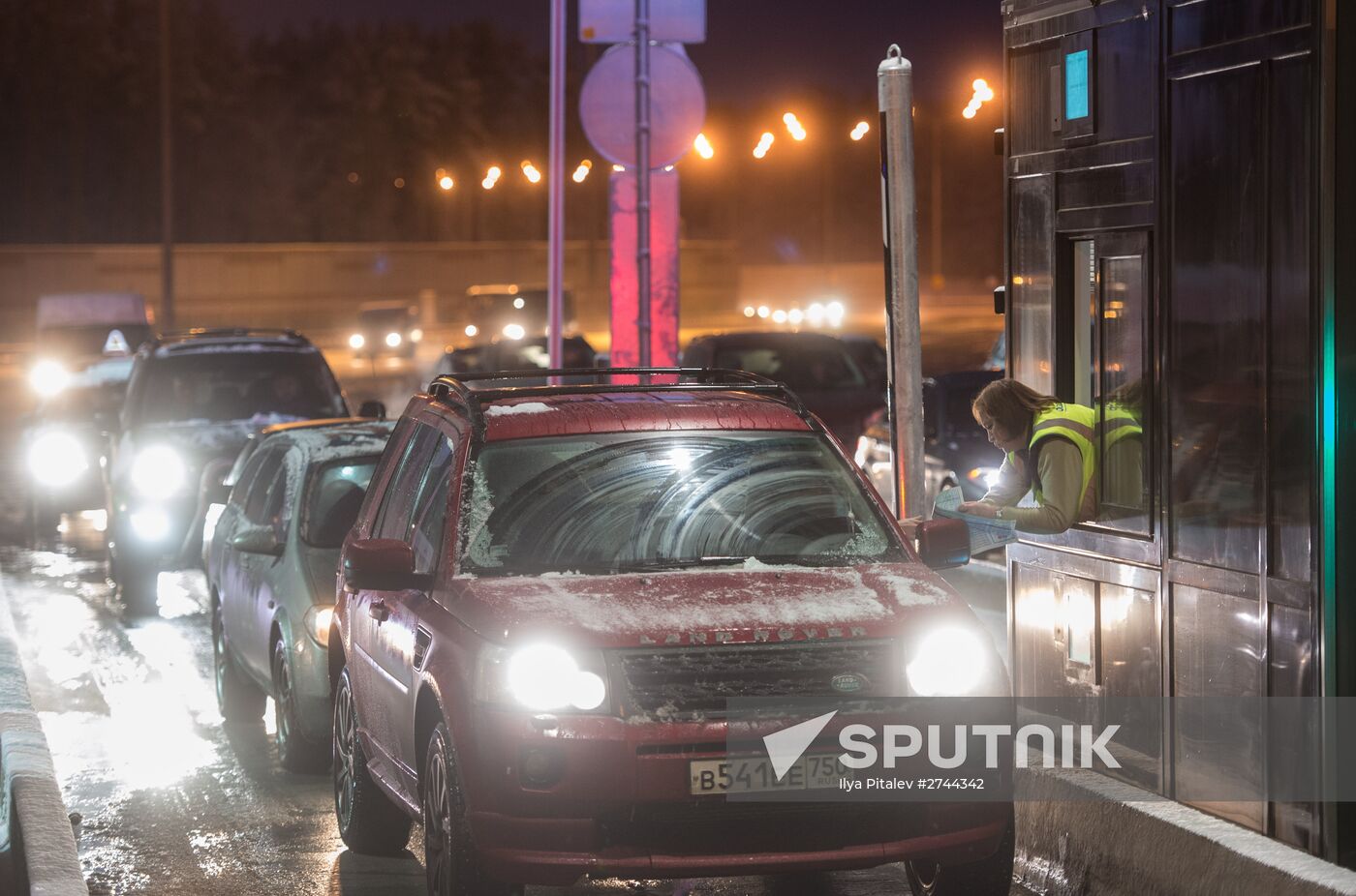 Opening of toll section of M11 Moscow–Saint Petersburg motorway