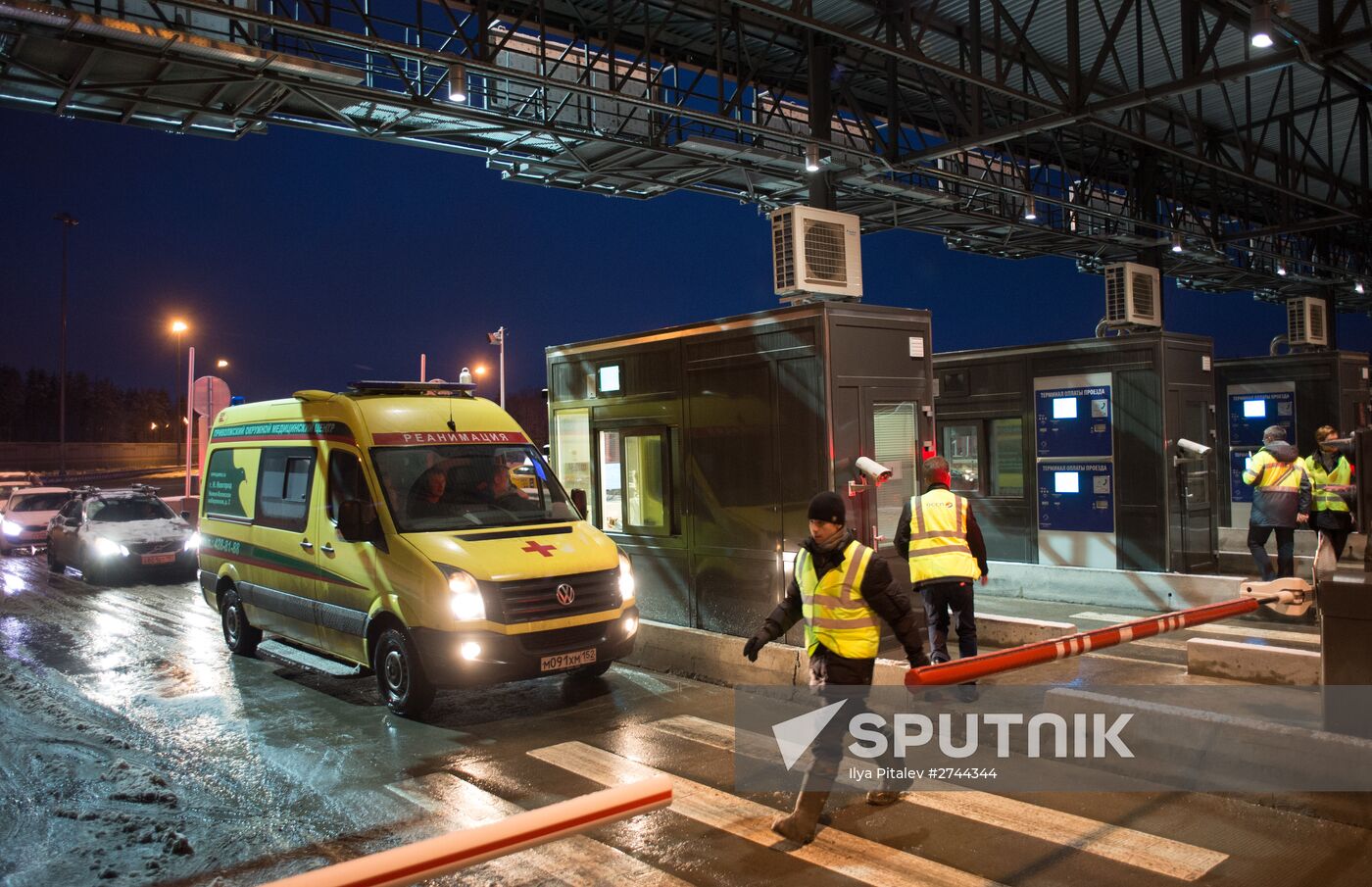 Opening of toll section of M11 Moscow–Saint Petersburg motorway