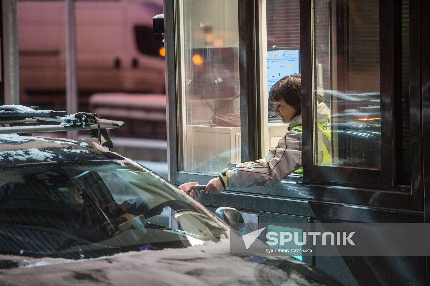 Opening of toll section of M11 Moscow–Saint Petersburg motorway